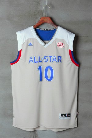 Maillot De Basket All Star 2017 NBA East Demar DeRozan 10 Gris
